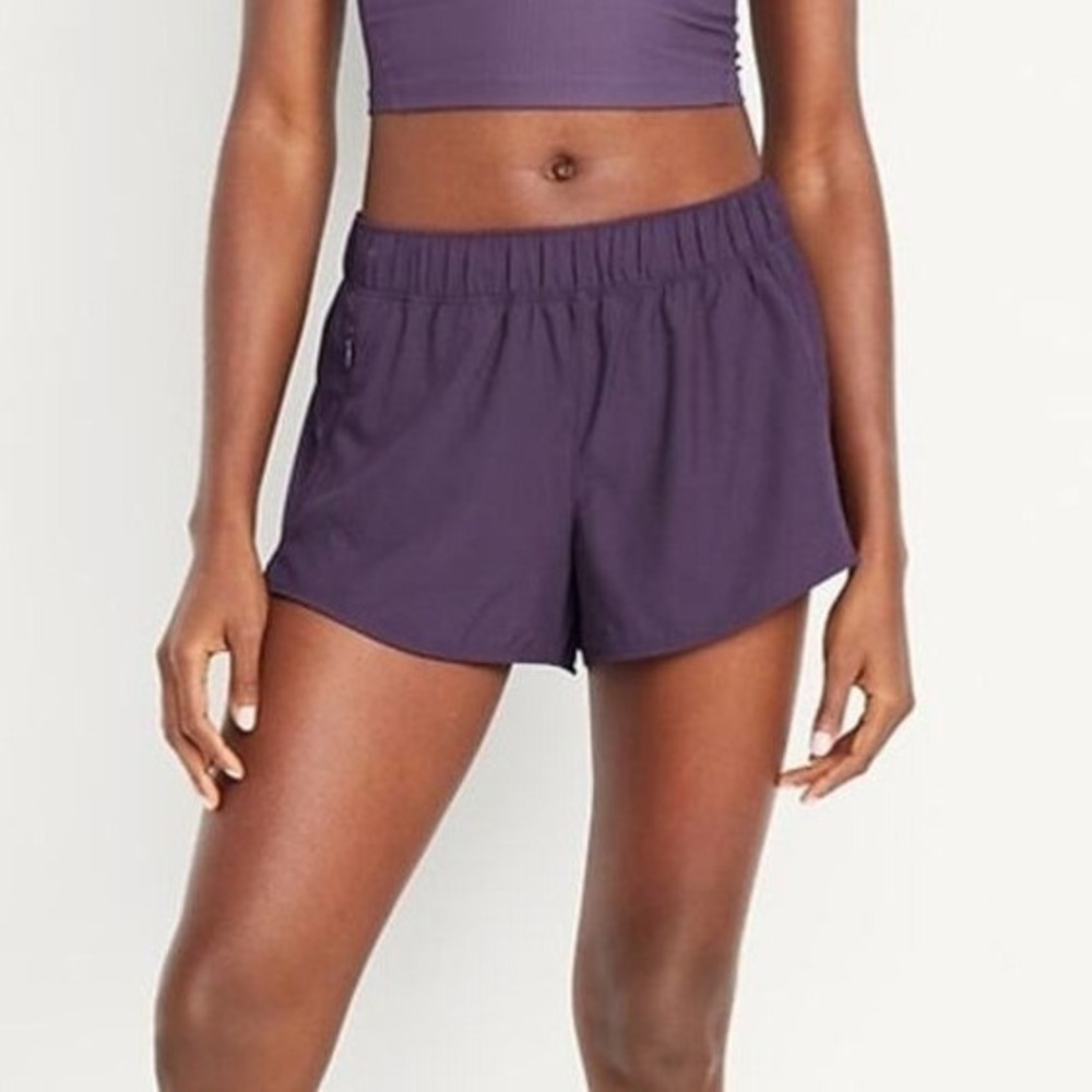 Old Navy Quick Dry Purple Athletic Shorts XL Lounge‎ Active Clean Girl Normcore